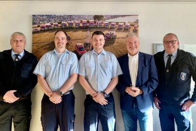 v. l. n. r:  Ralf Wester, Sven Suhr, Philipp Schmitz, Karsten Fehr, Ernst Eich (Foto: Aynur Korkmaz) 