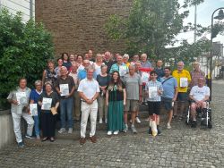 Foto Sabine Kindler-Glätzner "Siegerehrung in der VG Unkel 2024